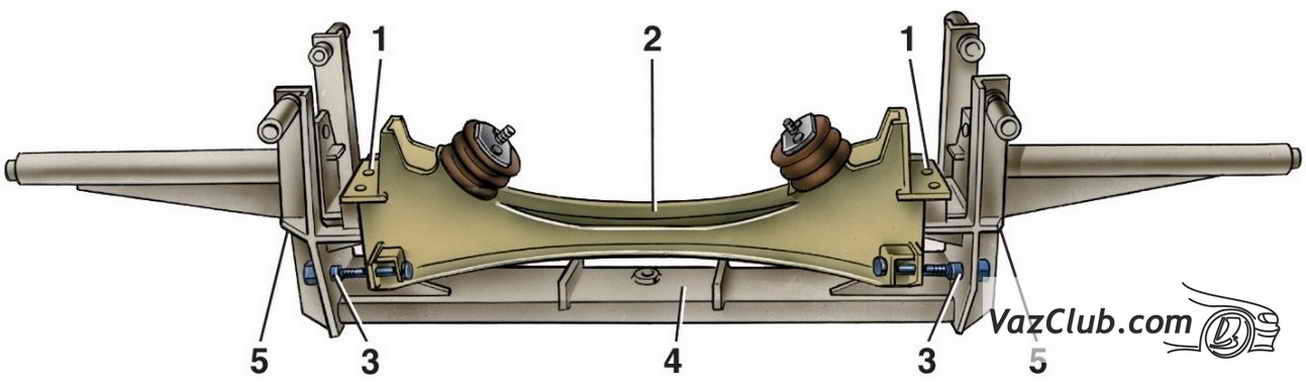  передней подвески
