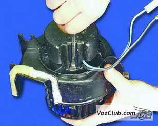 разборка вентилятора отопителя ваз 2109