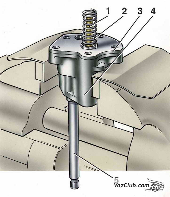 разборка масляного насоса ваз 2107, ваз 2105, ваз 2104