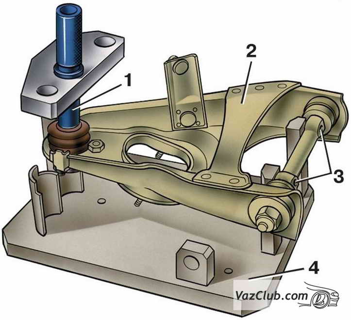 проверка и ремонт рычагов подвески лада классика