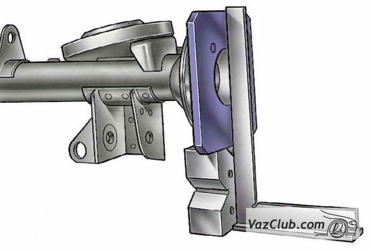 балка заднего моста ваз 2107, ваз 2105, ваз 2104