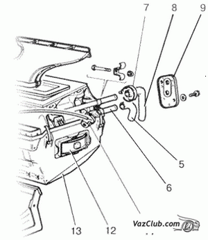 детали печки ваз 2107