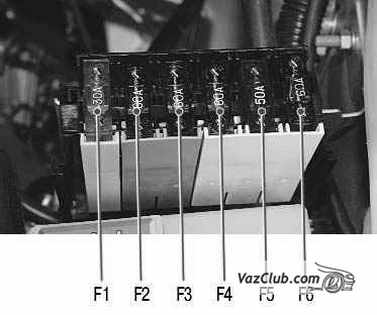 предохранители lada priora