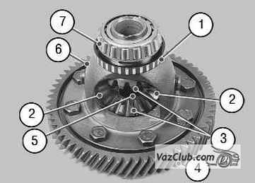 дифференциал лада приора