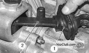 вилка выключения сцепления lada priora